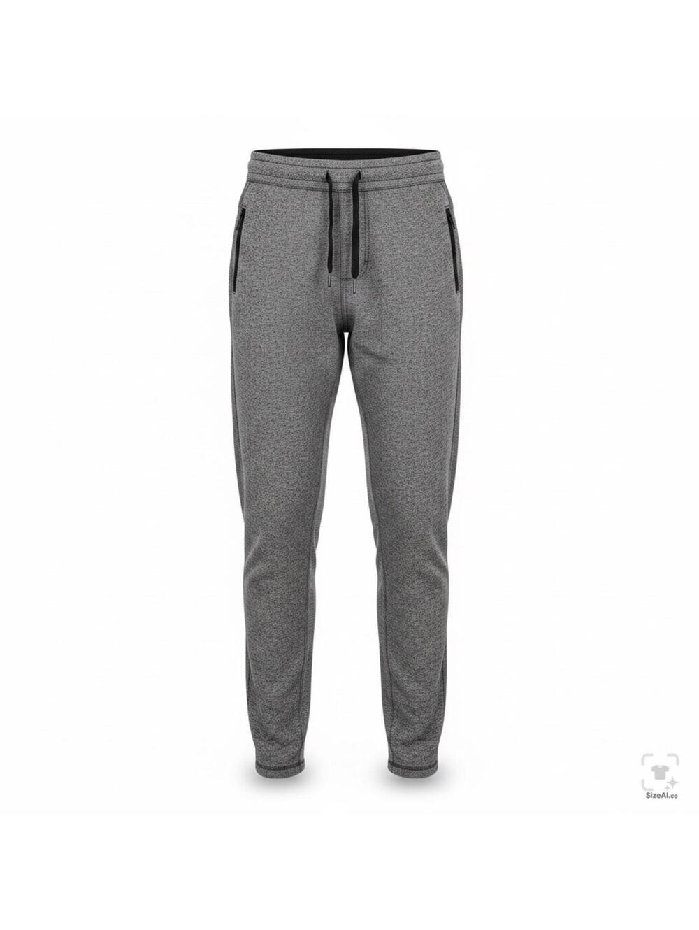 Lululemon Women Sweatpants Size 4 Gray Black Knit Drawstring Lounge Yoga Gym